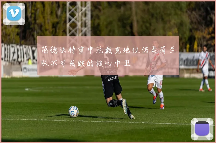范德法特重申范戴克地位仍是荷兰队不可或缺的核心中卫